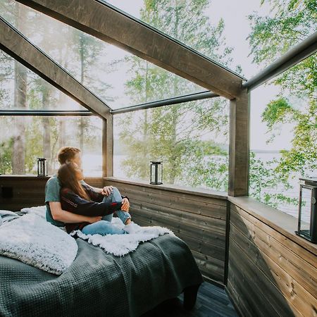 Revontuli Resort Glass Igloos Hankasalmi Luaran gambar