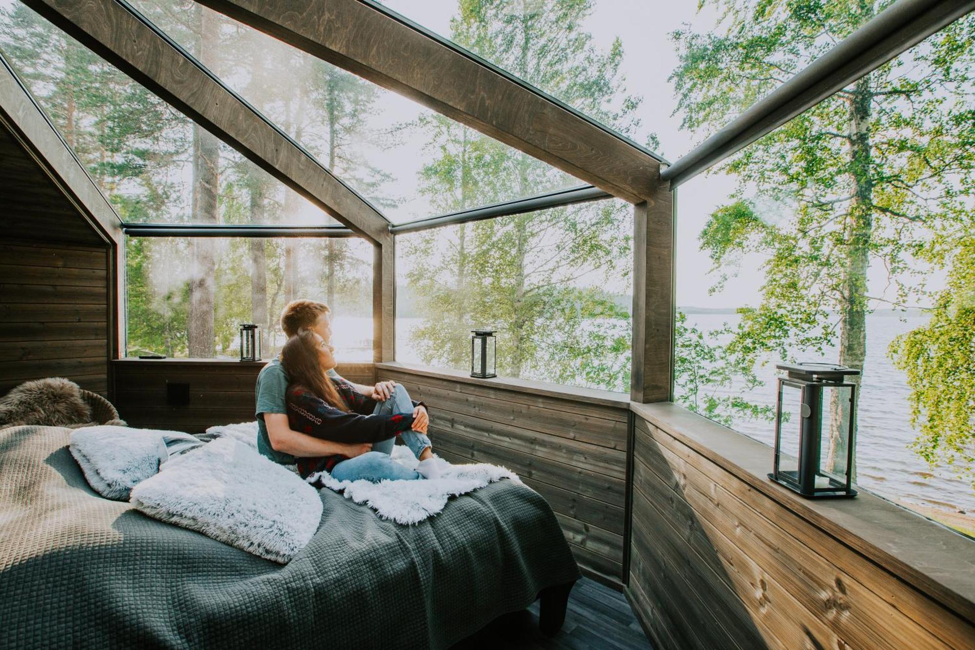 Revontuli Resort Glass Igloos Hankasalmi Luaran gambar