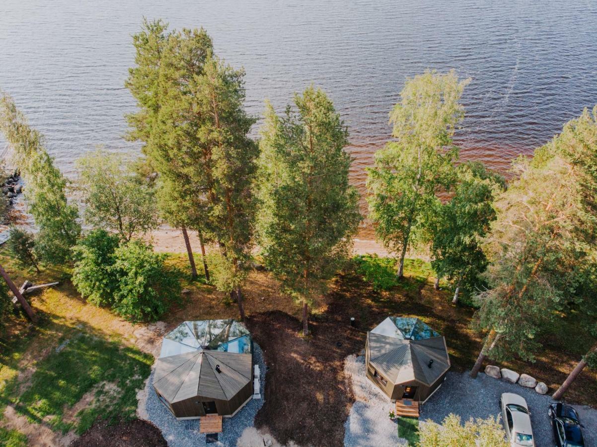 Revontuli Resort Glass Igloos Hankasalmi Luaran gambar