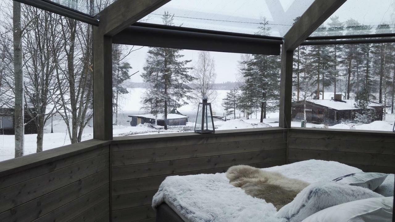 Revontuli Resort Glass Igloos Hankasalmi Luaran gambar